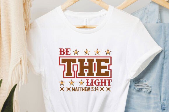 Be the Light Christian SVG