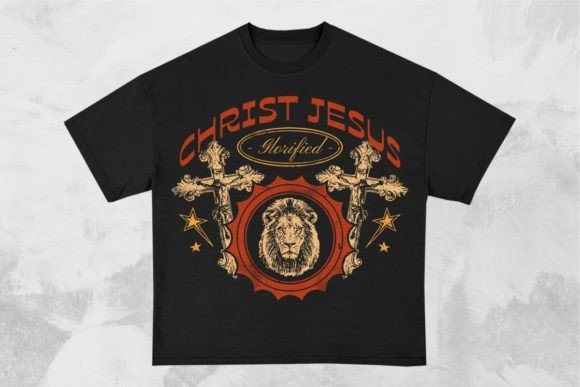 Christ Jesus Glorified Christian Design