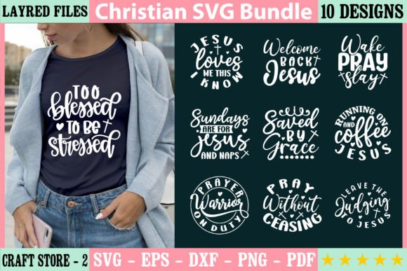Christian SVG Bundle 7 and Freebies