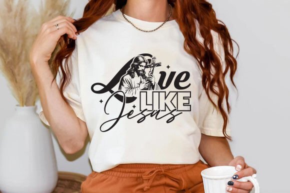Love Like Jesus T-Shirt, Bible Jesus Svg