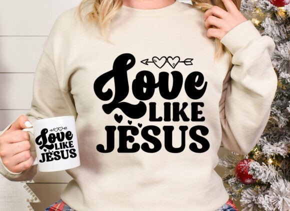 Love Like Jesus T-Shirt Design