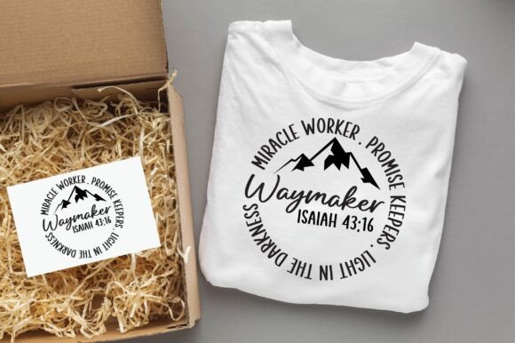 WAYMAKER MIRACLE WORKER Christian Svg Freebies